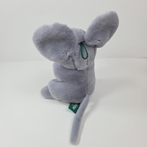 Commonwealth Snowden Gray Mouse Plush 10 Inch Vintage 1998 Stuffed Animal Toy - Picture 4 of 14